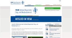 Desktop Screenshot of musikschulen-bayern.de