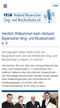 Mobile Screenshot of musikschulen-bayern.de